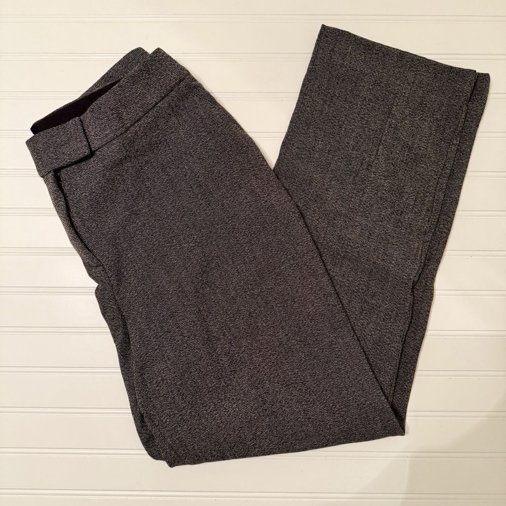 Investments Charcoal Gray Textured Stretch Dress Pants - Picture 3 of 5